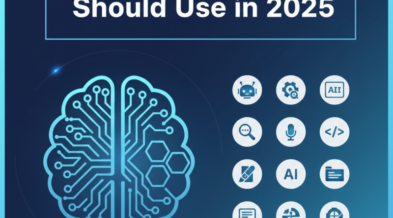 Top 10 AI Tools You Should Use in 2025 - Mind Byte Lab